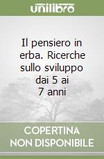 Il pensiero in erba. Ricerche sullo sviluppo dai 5 ai 7 anni libro