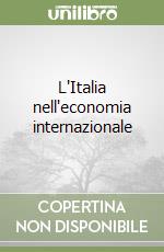 L'Italia nell'economia internazionale libro