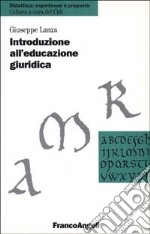 Introduzione all'educazione giuridica libro