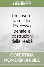 Un caso di parricidio. Processo penale e costruzioni della realtà libro