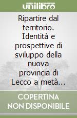 Ripartire dal territorio. Identità e prospettive di sviluppo della nuova provincia di Lecco a metà degli anni 90 libro
