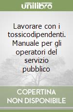 Lavorare con i tossicodipendenti. Manuale per gli operatori del servizio pubblico