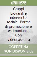 Gruppi giovanili e intervento sociale. Forme di promozione e testimonianza. Con videocassetta libro