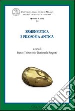 Ermeneutica e filosofia antica