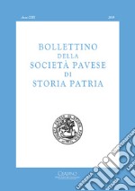 Bollettino della società pavese di storia patria (2019) libro