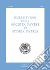 Bollettino della società pavese di storia patria (2021). Vol. 121 libro