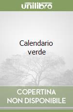 Calendario verde libro