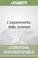 L'esperimento dello scrivere libro