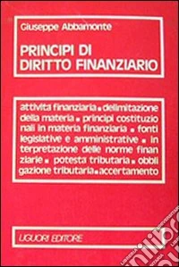 Principi di diritto finanziario