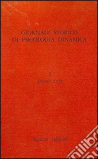 Giornale storico di psicologia dinamica. Vol. 2 libro