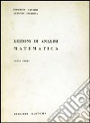 Lezioni di analisi matematica. Vol. 1 libro di Cafiero Federico Zitarosa Antonio