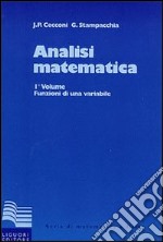 Analisi matematica 1 volume funzioni di una variabile