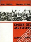 English life and customs libro