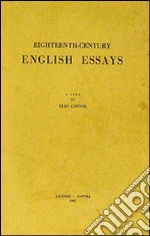 Eighteenth-century English essays libro