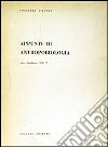 Appunti di antropobiologia libro