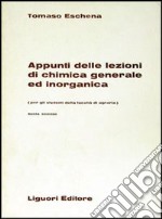 Appunti delle lezioni di chimica generale ed inorganica libro