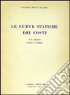 Le curve statiche dei costi libro di Esposito De Falco Salvatore