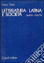 Letteratura latina e società libro