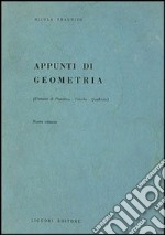 Appunti di geometria