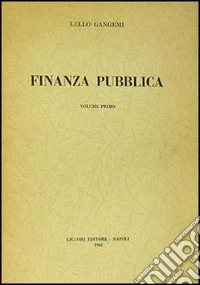 Finanza pubblica. Vol. 1 libro