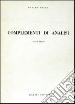 Complementi di analisi libro