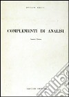 Complementi di analisi libro