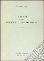 Appunti dalle lezioni di fisica terrestre libro