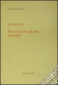 Elementi di programmazione lineare