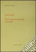 Elementi di programmazione lineare