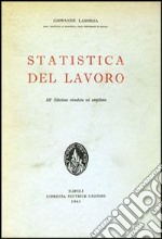 Statistica del lavoro libro