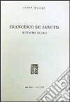 Francesco De Sanctis. Restauro critico libro