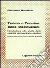 Teoria e tecnica delle costruzioni libro di Menditto Giovanni