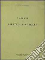 Nozioni di diritto sindacale libro