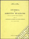 Storia del diritto italiano. Vol. 2: Le fonti dai Carolingi al secolo X libro