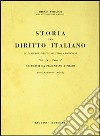 Storia del diritto italiano (4/2) libro