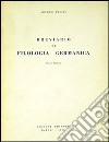 Breviario di filologia germanica libro di Pellis Arturo