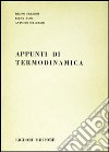 Appunti di termodinamica libro di Preziosi