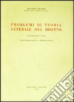 Problemi di teoria generale del diritto libro