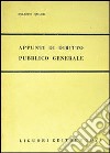 Appunti di diritto pubblico generale libro