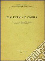 Dialettica e storia libro