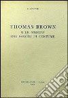 Thomas Brown libro