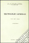 Tecnologie generali. Vol. 2 libro