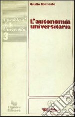 L'autonomia universitaria libro