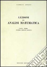 Lezioni di analisi matematica I libro