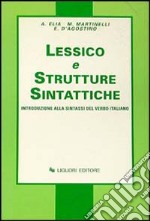 Lessico e strutture sintattiche libro