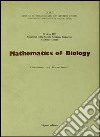 Mathematics of biology libro di Cime (cur.)