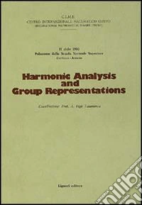 Harmonic analysis and group representations