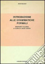 Introduzione alle grammatiche formali libro