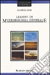 Lezioni di meteorologia generale libro