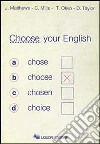 Choose your English libro